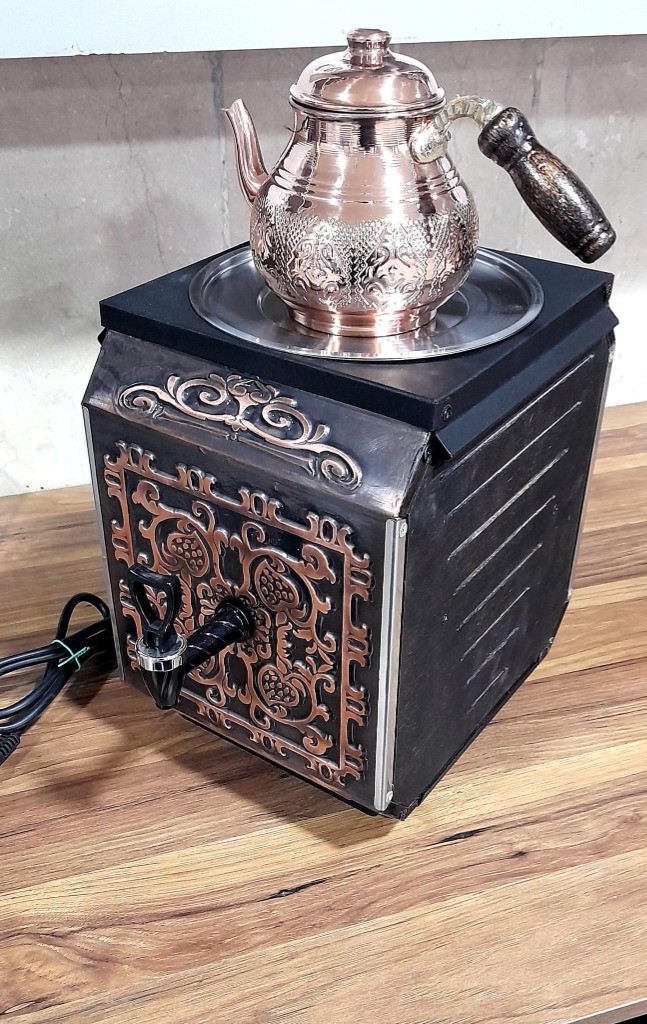 Emsalsan Prestij Elektrikli Semaver - Üst Görünüm
